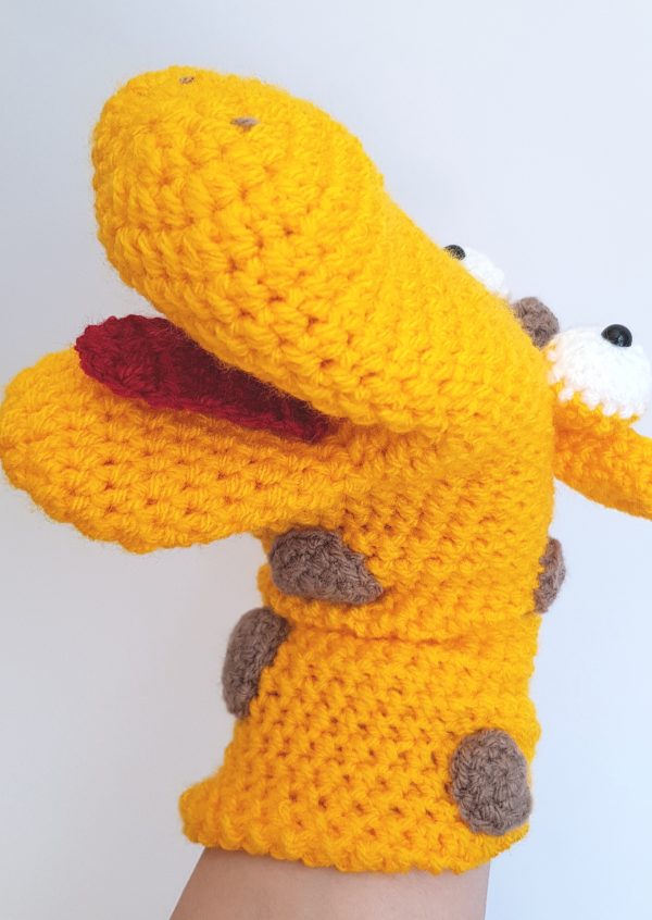 Crochet Hand Puppet Kit - Giraffe by The Crochet Craft Co