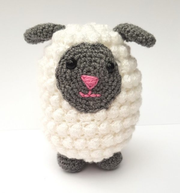 amigurumi animal - crochet sheep - the crochet craft co