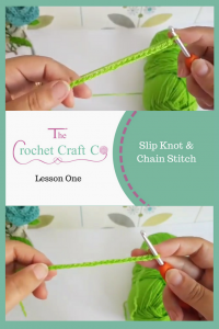 Crochet Tutorial for beginners, crochet chain stitch lesson