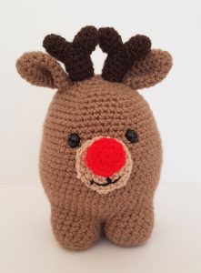 crochet creature, crochet reindeer, www.thecrochetcraftco.co.uk