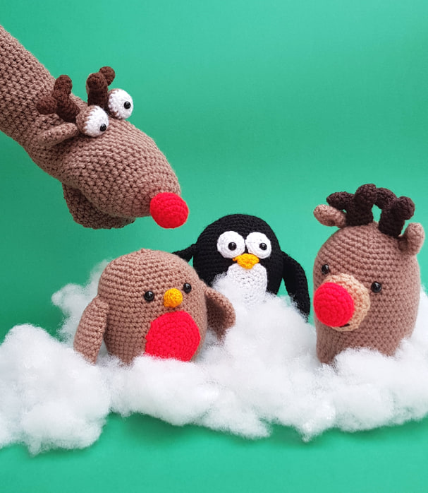 Christmas Crochet Kits, The Crochet Craft Co